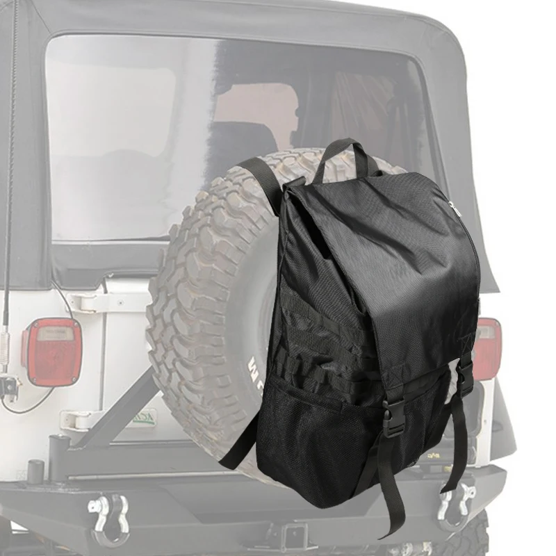 Heavy Duty Molle Style Backpack Rear Spare Tire Trash Bag Buy Spare