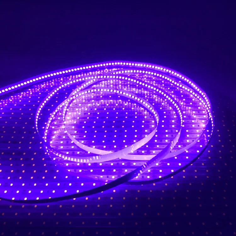 365nm 395nm 430nm Led Strip Club Lights Non-waterproof purple led lights for Room Dance Party Body Paint Night Fishing