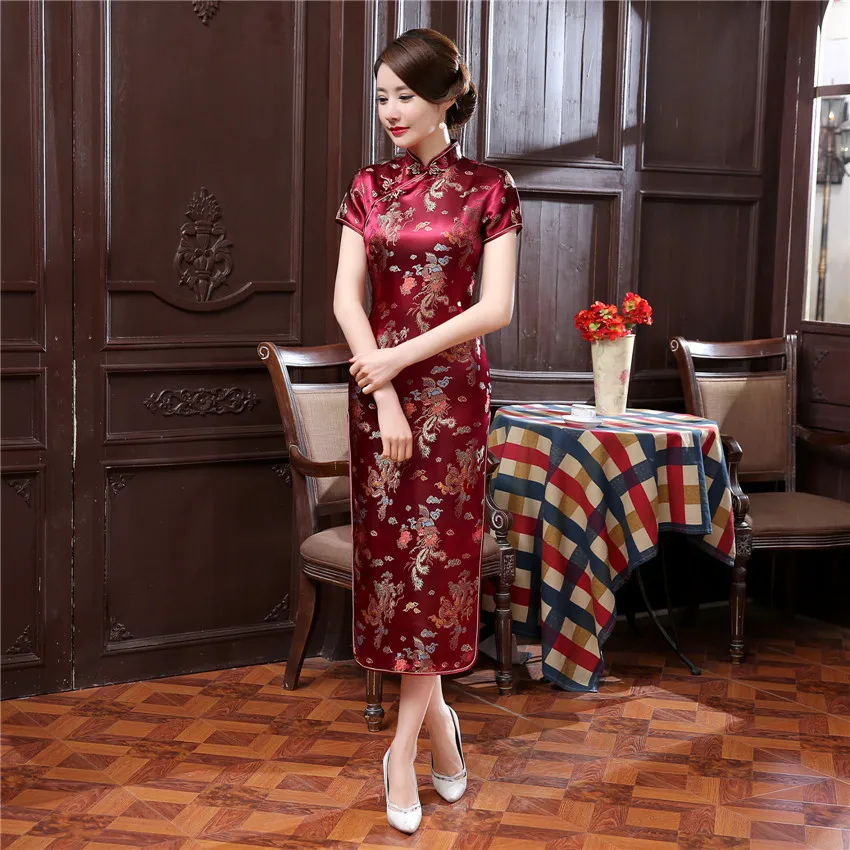 chinese style traditional costumes women tight bodyc