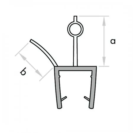 product factory frameless shower door sweep clear pvc seal shower door bottom seal  glass shower door seal strip-7