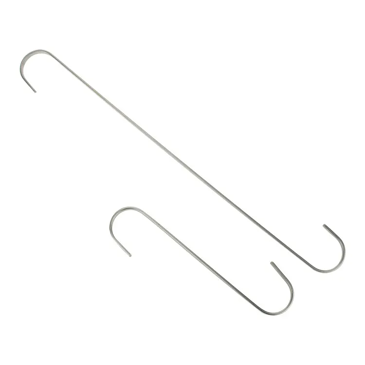 Metal Hanger Hook Long Metal S Hook - Buy Metal Hooks For Clothes ...