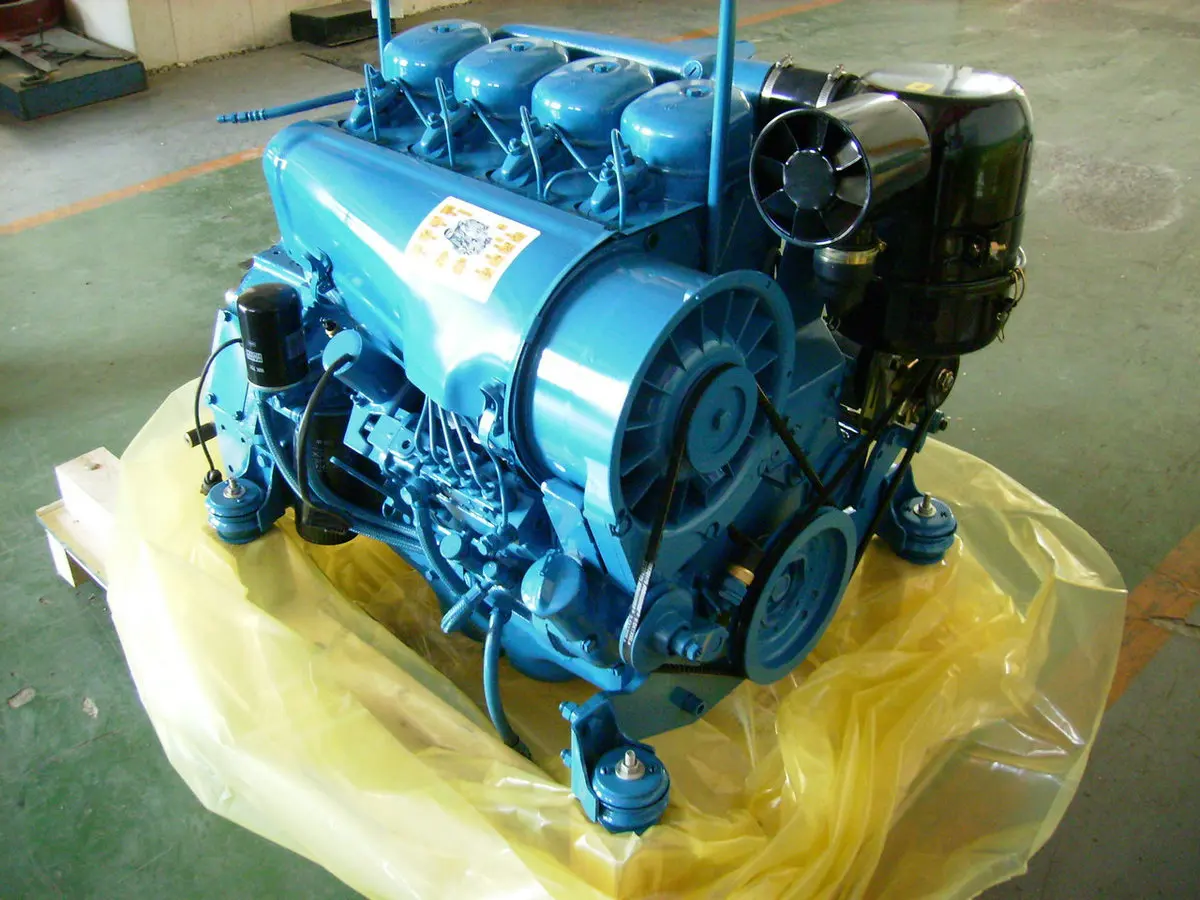 4 Cylinder Air-cooled Deutz F4l912 Diesel Engine For Construction