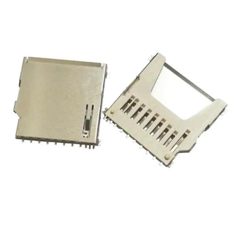 Sd Memory Card Socket Adapter Pcb Mount Connector 11p Sd Long Body