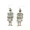 Hiphop jewelry halloween punk pendant earrings with skeleton Yiwu factory 2019 new earrings for girls