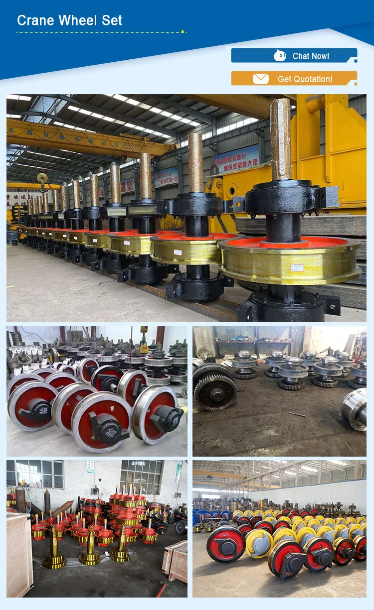 Heavy Duty SAE 4130 Forging Casting Steel Crane Wheel Block