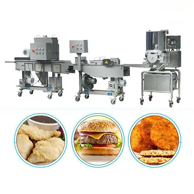 Stainless Steel Automatic Hamburger Bread Machine Complete Bakery