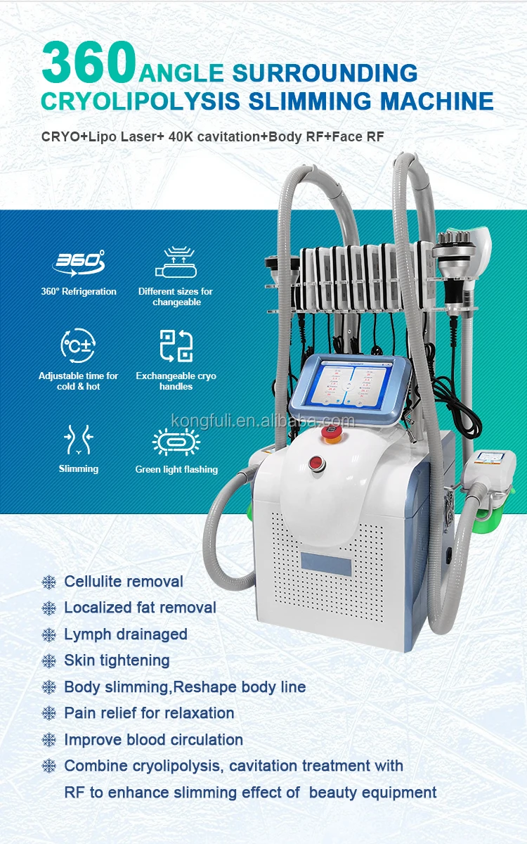 2020 Portable Cryo 360 Degree Lipolysis Cool Machine Cryo Therapy Lipo