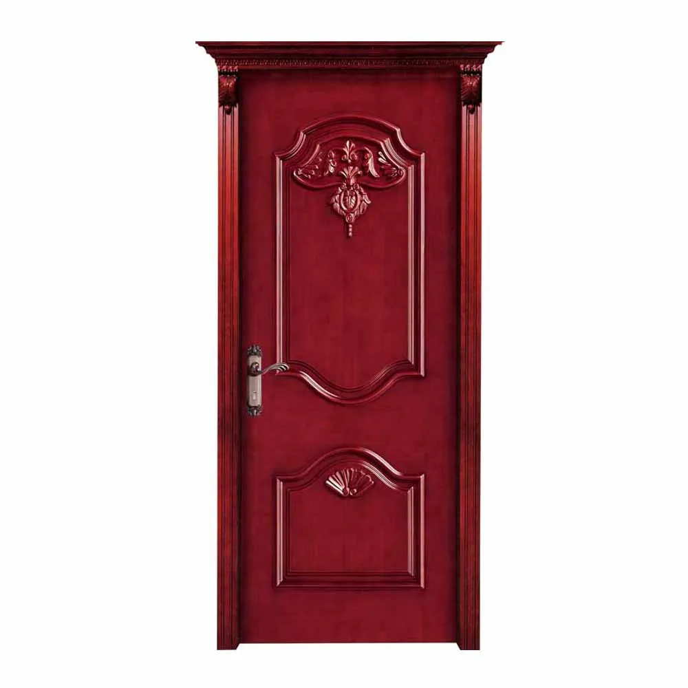 Western Style Fashion  Door High Quality Wooden Room Door