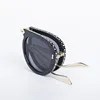 Designer Sunglasses Folding Frame With Rhinestones Fashion Sun Glasses Unisex Designer Large Frame Folded Eyeglasses 6 Colors