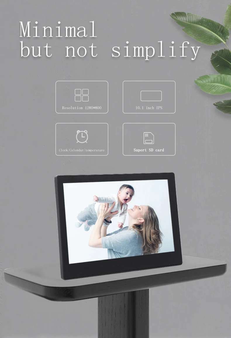 Digital Cloud Album 10.1 Inch Wifi 16gb Digital Photo Frame 1280x800