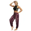 New Unisex Elephant Harem Pants Drawstring Waist Boho Printed Trousers Women Sexy Yoga Pant