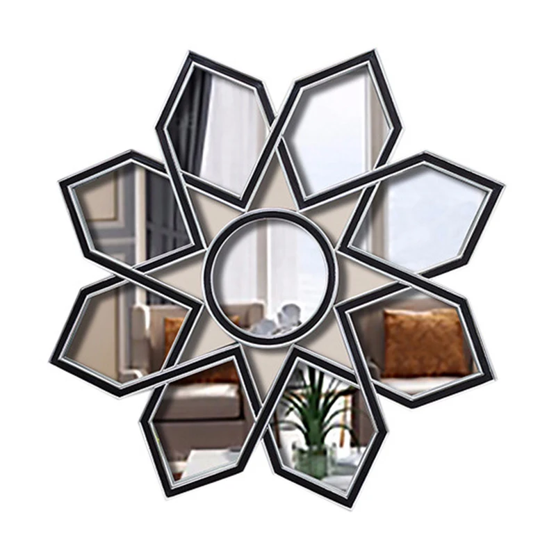 
MOK customized beauty art framed handmade mirror for decoration 