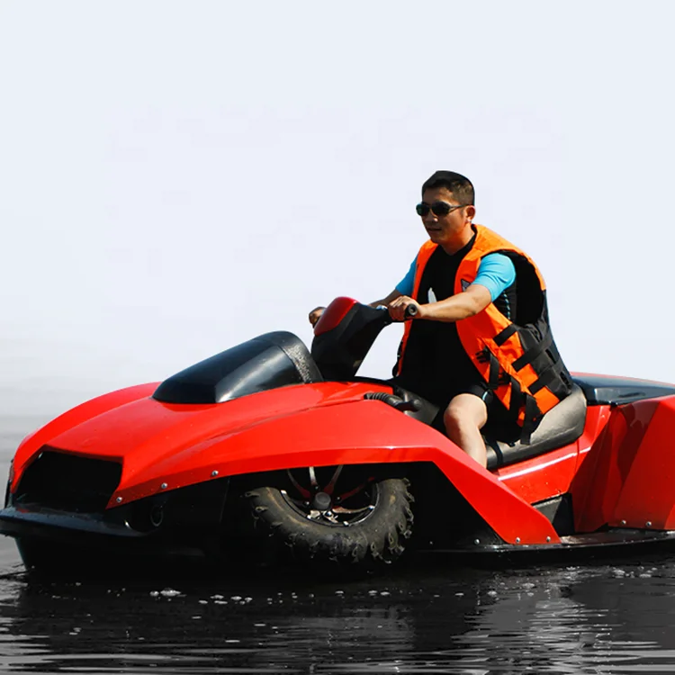 Hison J5 Amphibious Vehicle: 1500cc 4-Stroke Engine ATV