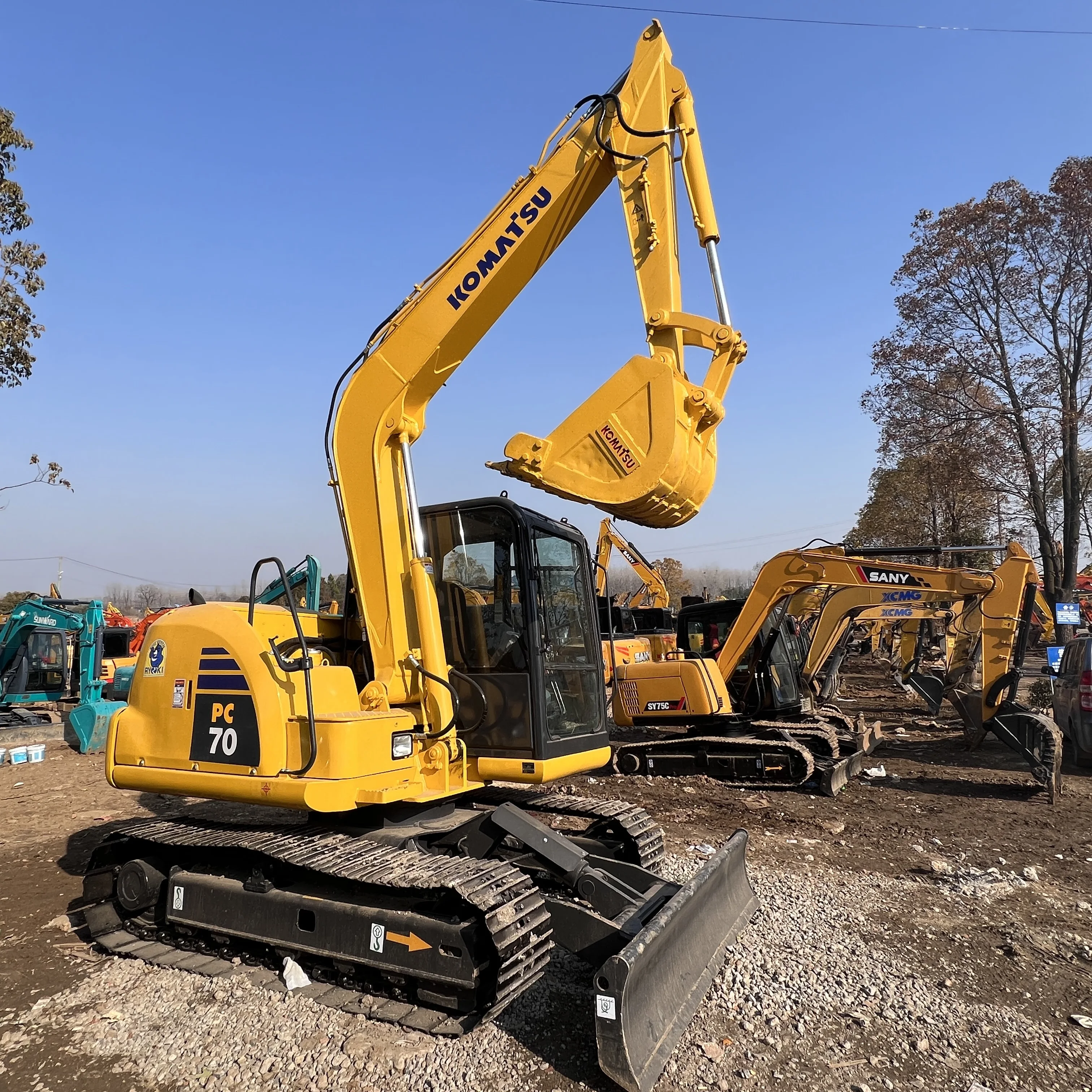 Japan Original Mini Excavator Pc70/ Komatsu Machinery Used Komatsu 70 ...