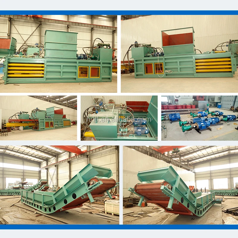 Horizontal  Automatic Hydraulic Baler for Waste Paper