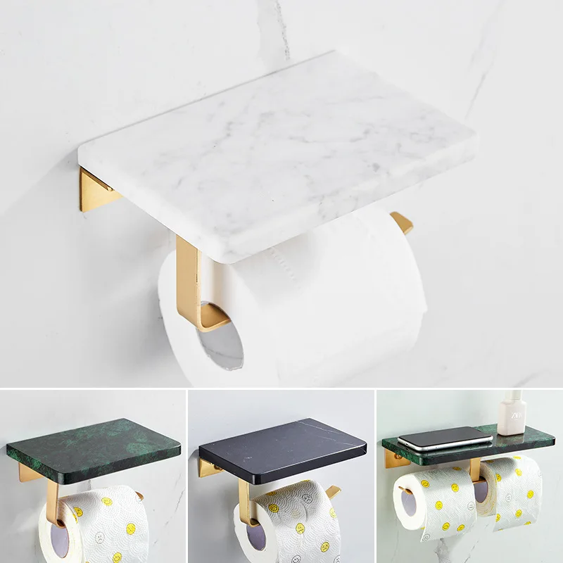 Brass Marble Paper Towel Holder Toilet Paper Holder Buy Porcelain