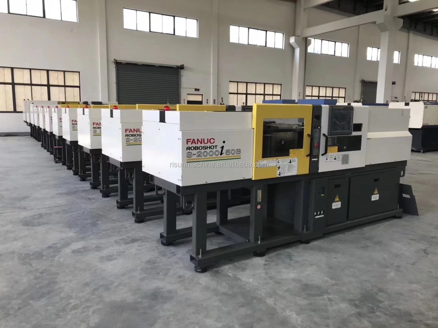 Used Fanuc 50 Ton Electric Injection Molding Machine Robotshot S ...