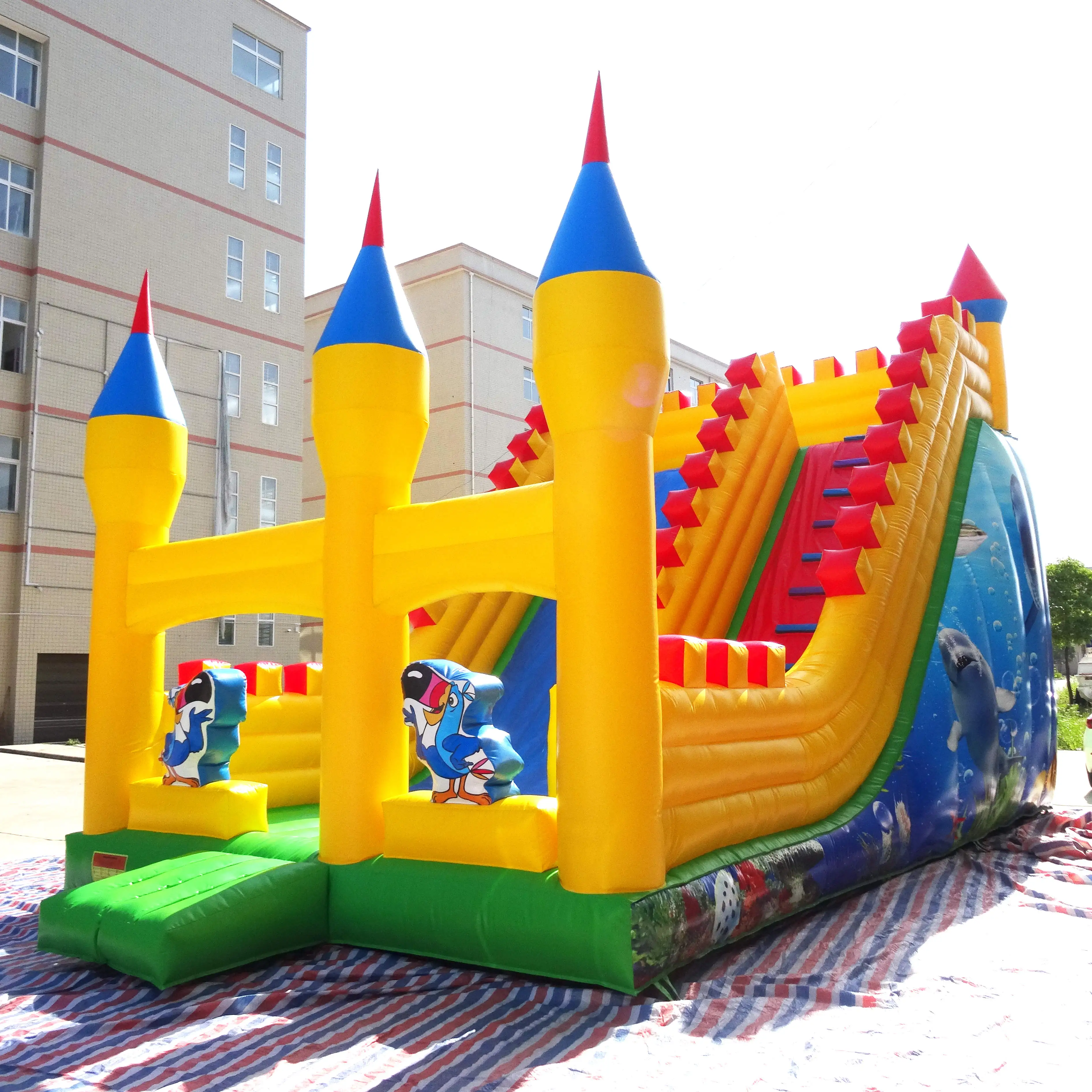 Best Quality Inflatable Castle Kingdom Jumper Slide Inflatable Bounce