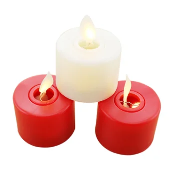 Newish mini flame led candles flicking function  tea light  for home decor