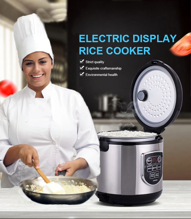 Big Rice Cooker Electric Rice Cooker Multifunction Kitchen Deluxe Multi Digital Slow Rice Cooker Buy Deluxe Multi Digital Rice Cooker Digital Slow Cooker Rice Cooker Digital Product On Alibaba Com