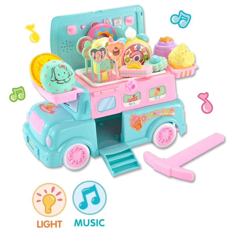 2020 New Delicious Dessert Diner Equipped with Music Lighting Toys