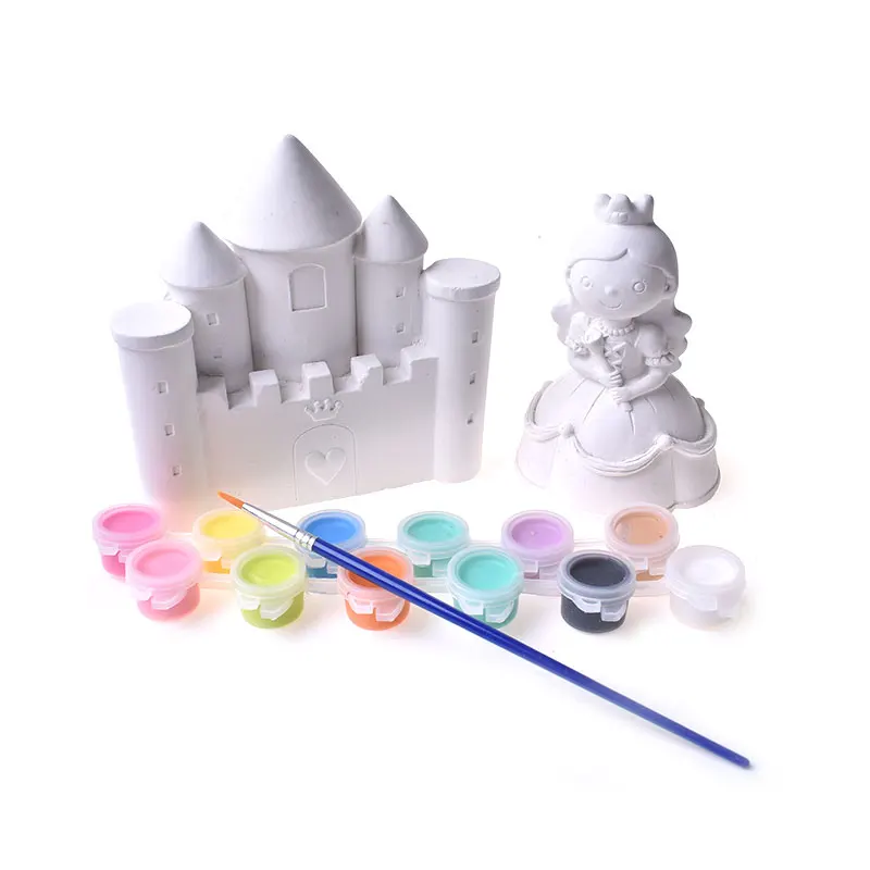 Custom Children Arts Crafts Painted Kit Diy Drawing Gypsum Doll Toys   H8e28d735dba94b8cbcc11425d018f91eR 