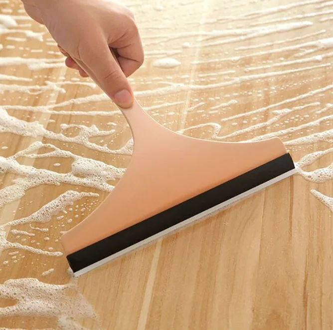 Plastic Squeegy Rubber T-bar Tpr Window Wiper Glass Cleaning Scraper