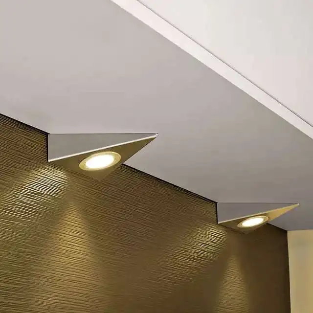 Triangle cabinet light aluminum Led under cabinet light-