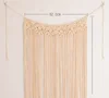 Apartment Dorm Living Room Bedroom Decorative Wall Art Custom Wholesale Macrame Hanging Wall With Circular Ring