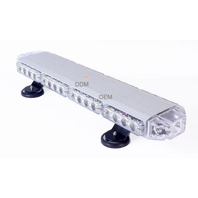 HSM414 super bright good quality strobe warning LED mini light bar amber