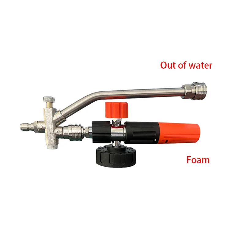 Nbt Dual Valve Snow Foam Spray Gun Pressure Washer Attachment For Foam Cannon Dual Spray Gun