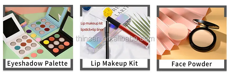 Wholesale empty custom makeup palette eyeshadow packaging