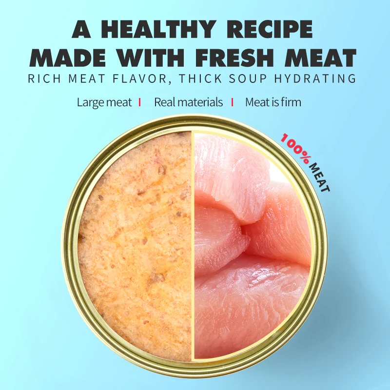 Cat Food Oem's Bestselling Boost Immunity High Protein 85g Wet Dog Cat