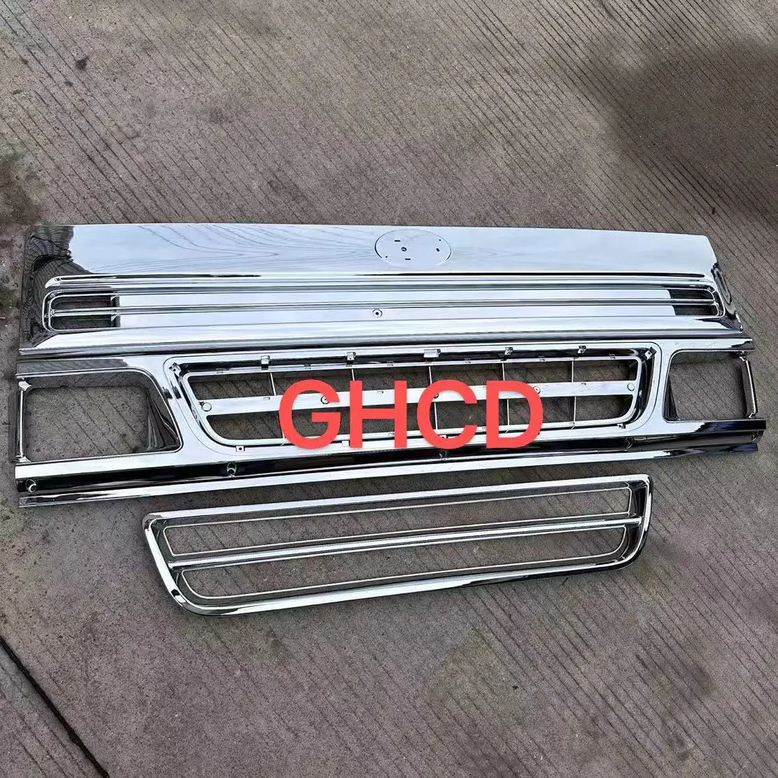 GHCD Hot Product/high Quality/fantory Price Japanese Truck DAIHATS Wide Chrome-plated Grille Size140*50 details