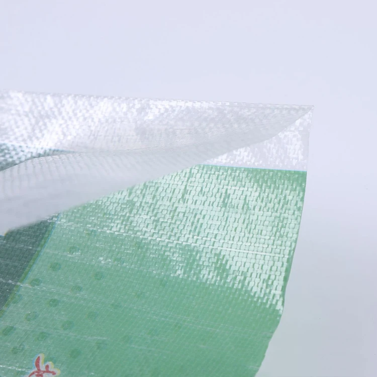 Customized edamame seed waterproof and moisture-proof BOPP film plastic woven bag organic fertilizer feed color printing bag