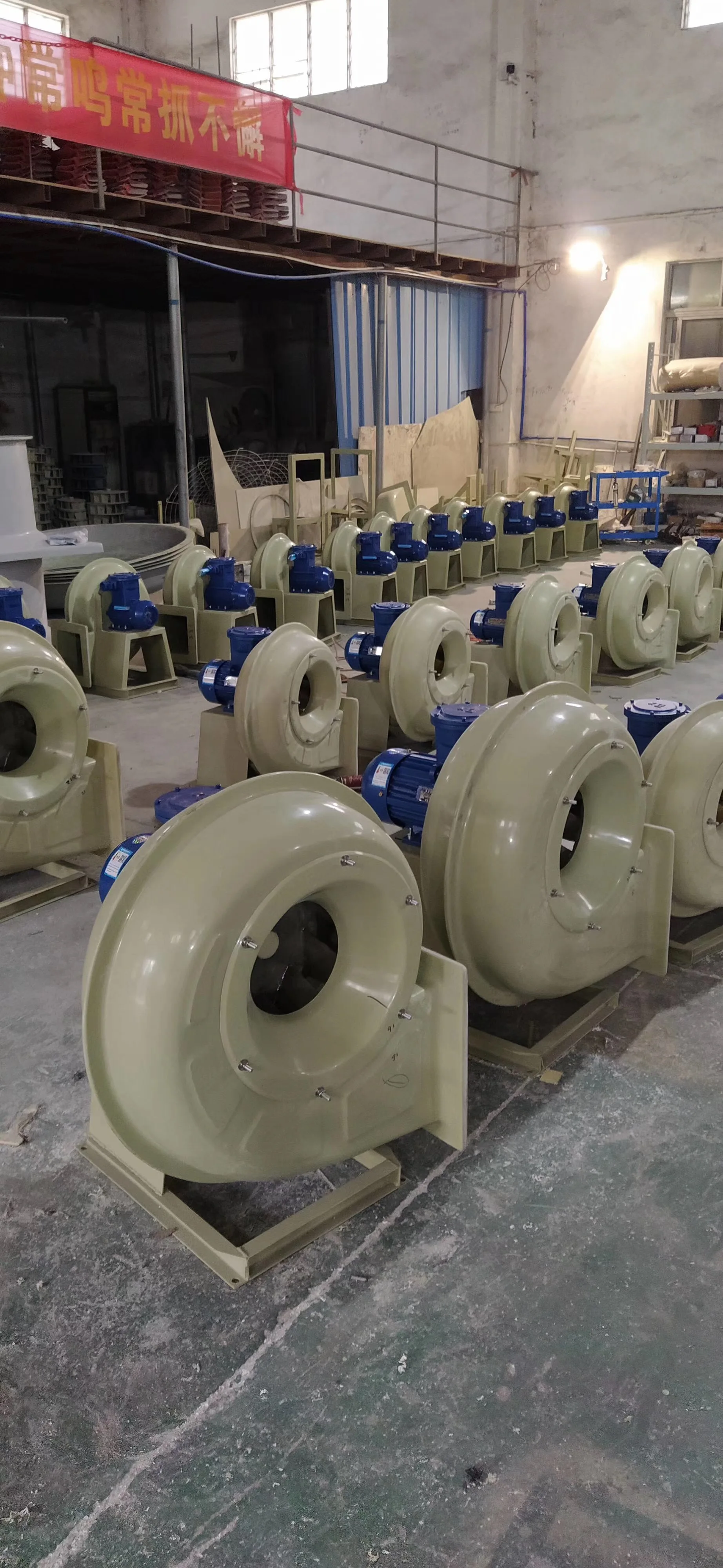 Frp Centrifugal Suction Blower, 4-72, 310VDC, Plastic - detail 10
