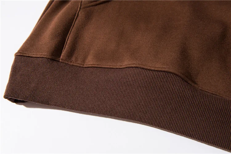 Designer Luxury Mens Heavyweight Blank 550gsm No String Hoodies Custom Logo Heavy Weight 