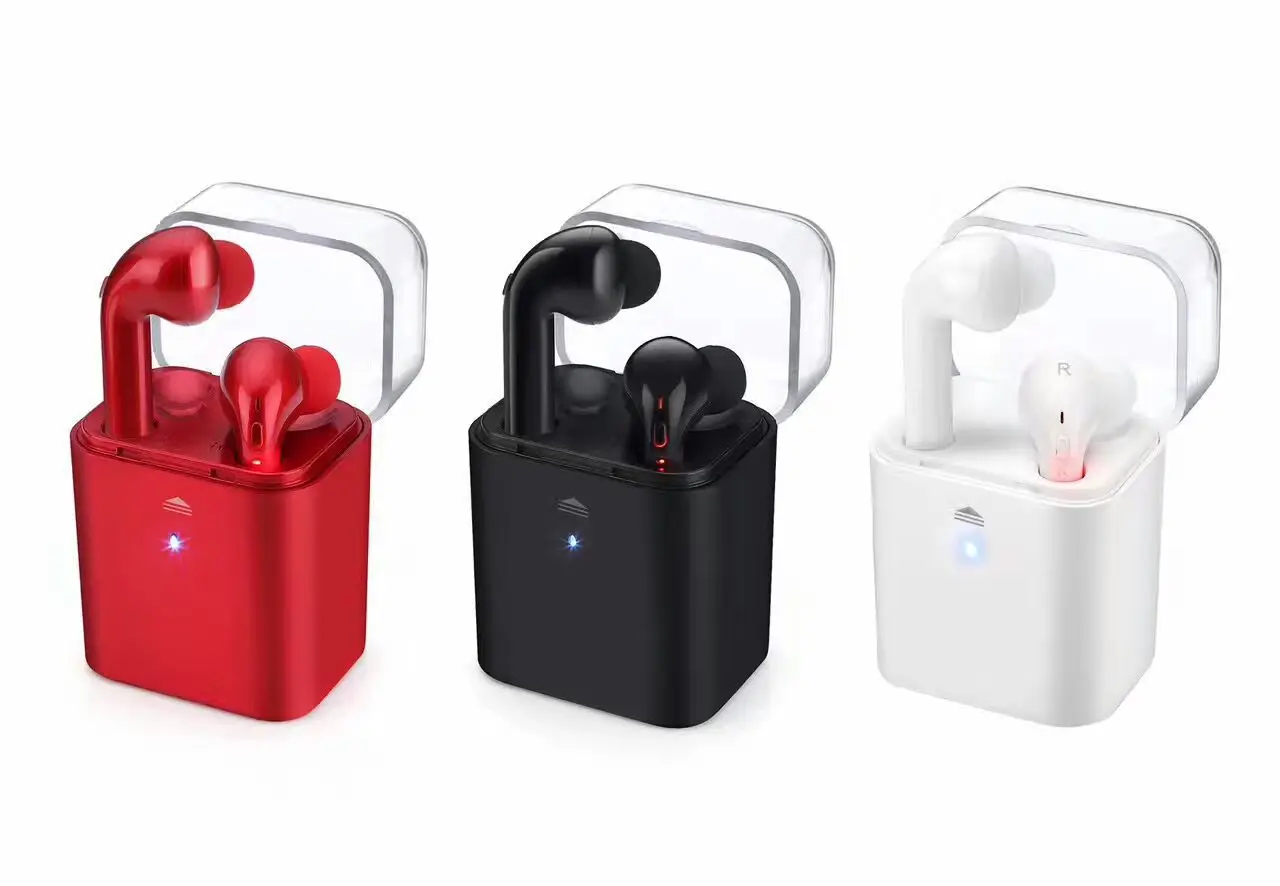 FUN7 V4.2 TWS Wireless Sports Bluetooths Earbuds In Ear Headphone with Charging Box