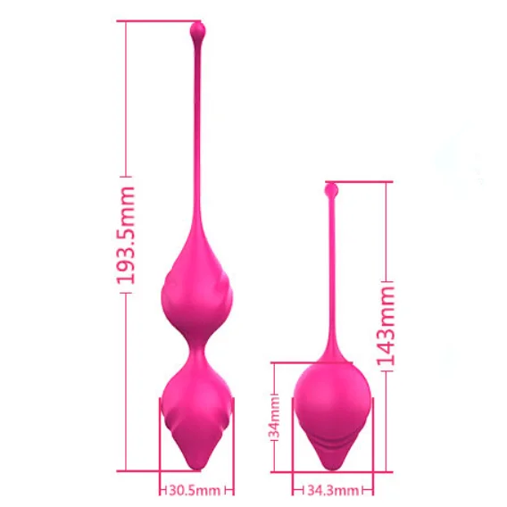 Wholeslae ben wa balls kegel exercise Full silicone coating women exerciser kegel balls set for women