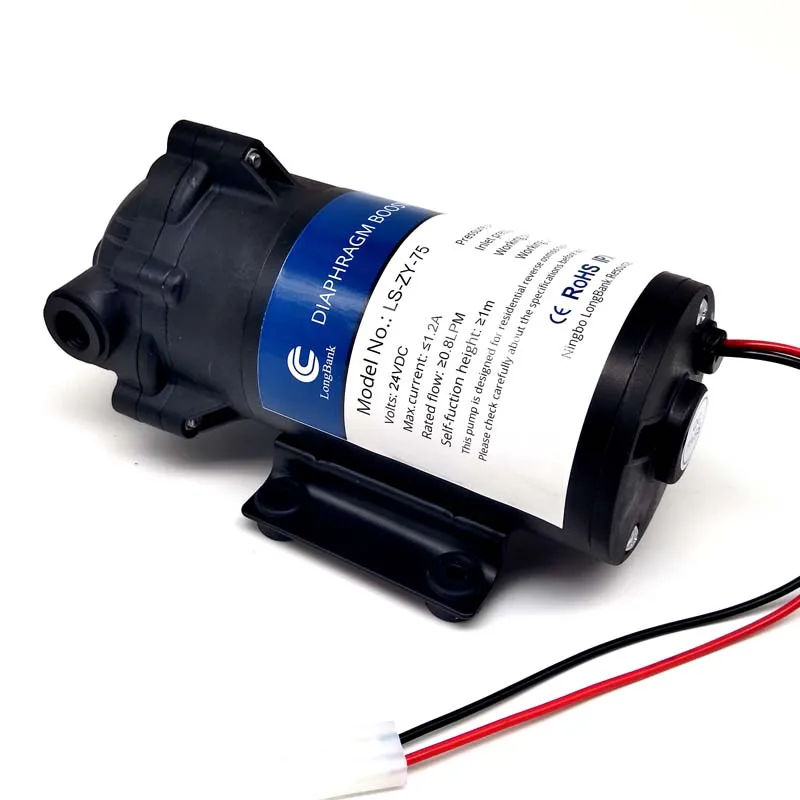 LongBank LS-ZY-75 water purifier pressure diaphragm reverse osmosis ro booster pump filter water pump