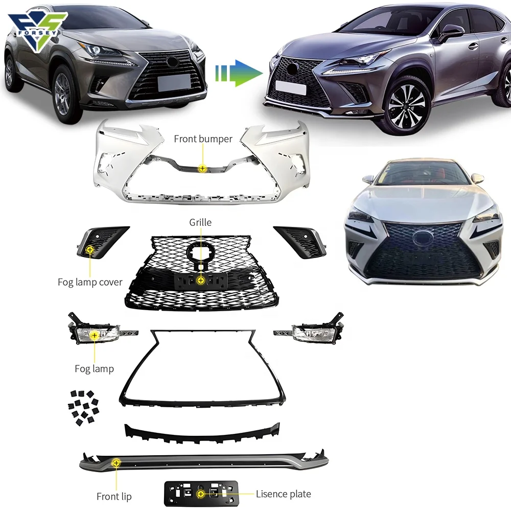 Lexus NX 2018 Front Bumper Sport Body Kit for NX200, NX200T, NX300