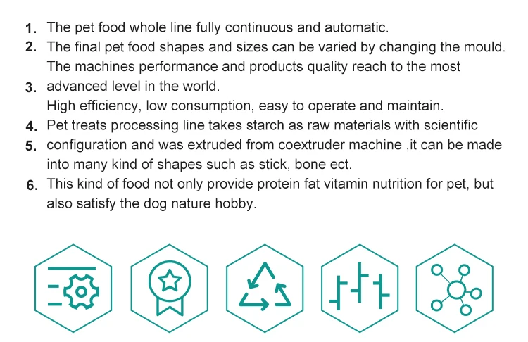 Dog Chewing Food Processing Line