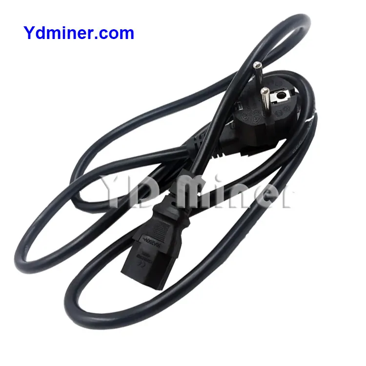 fast shipping power cables for miner with machine s9 power cord 3x1.5MM