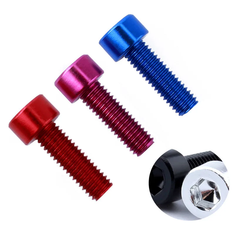 8Pcs Bike Bottle Holder Screws Cycling Bicycle Water Bottle Cage Bolts 