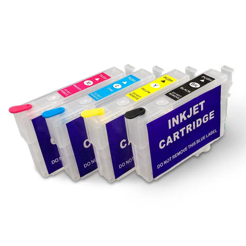 Kit 4 Cartucho para Impressoras Epson XP214 XP401 XP411 XP101, Epson T196  Compatível! - Ecotank Toner