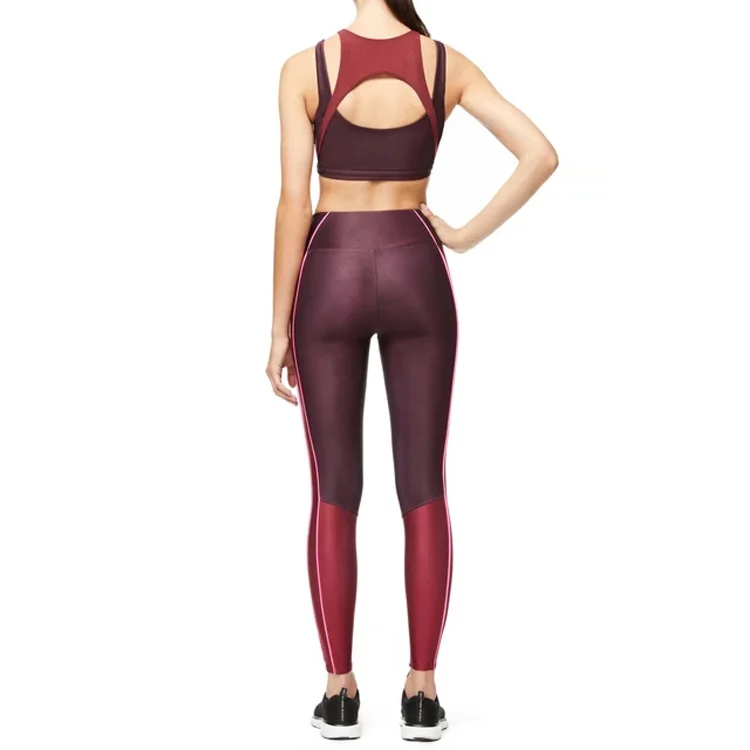 2020 Summer Quick Dry Gym Clothing Unique Patchwork Yoga Set Excellent Quality Workout Clothing