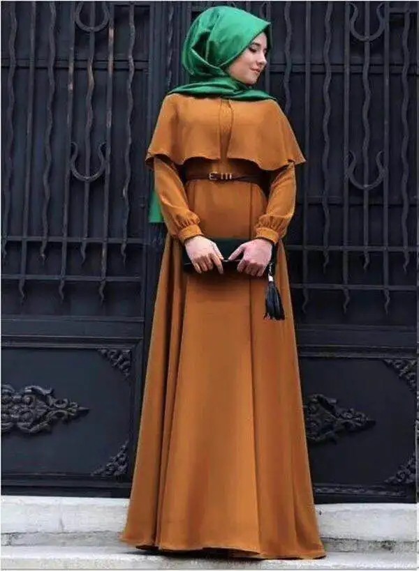 2020 纯 khimar 头巾阿拉伯 thobe 布卡罩袍 abaya 披风斗篷