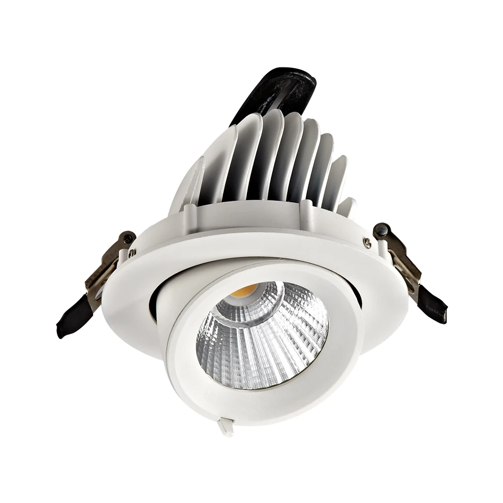 Round cut-out 150mm led down light Aluminum Body Spot Light 25W 30W 35W Adjustable Wall washer downlight LED Recessed Down Light