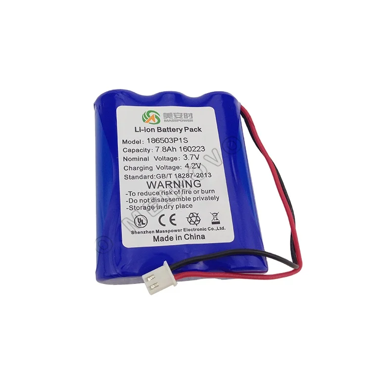 Manufacturer 1s3p 3.7v 7800mah 18650 Li-ion Battery Pack - Buy 3.7v ...