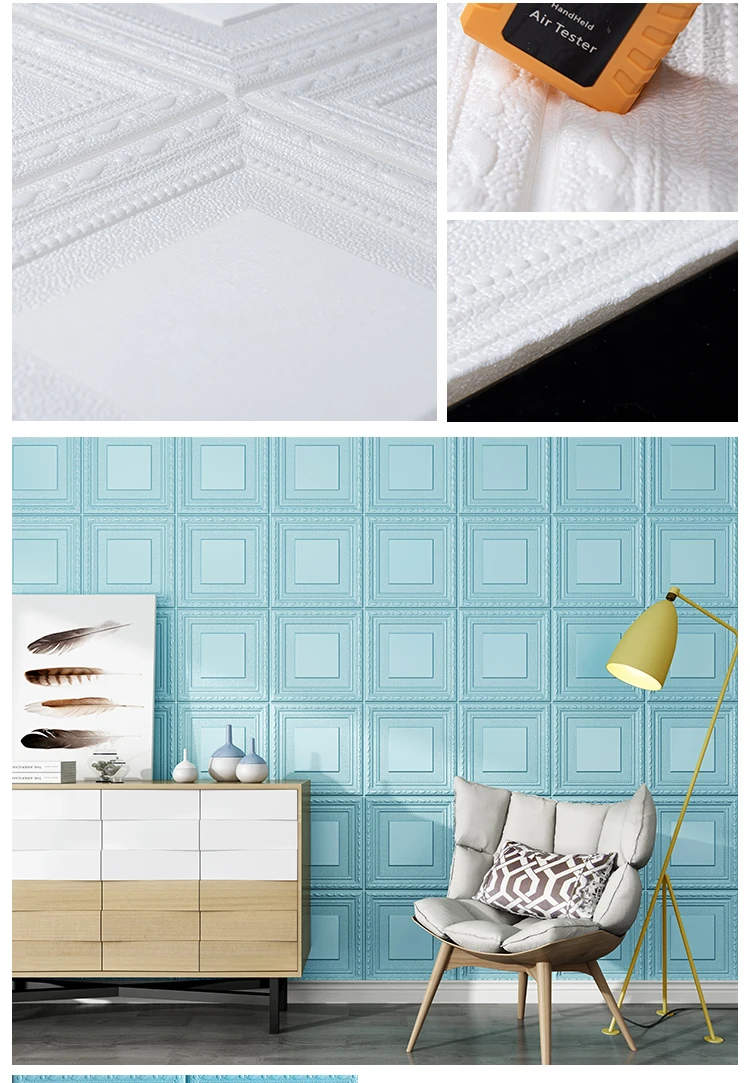 Made In China New Fashionable Many Design Available 3d Wallpaper Self